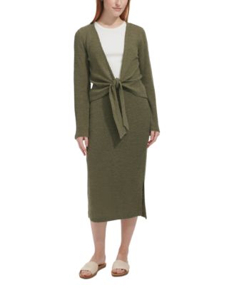 Marc New York - Women's Pull-On Crochet Midi Skirt