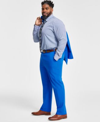 Tayion Collection - Men's Classic-Fit Solid Suit Separate Pants