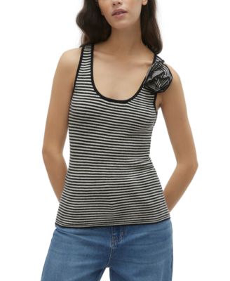 Vero Moda - Women's Bloom Sleeveless U-Neck Top