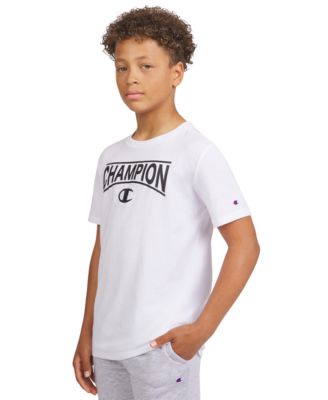 Champion - Big Boys Logo T-Shirt
