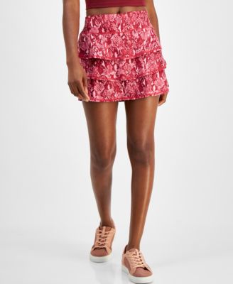ID Ideology - Women's Snake Tiered-Flounce Skort