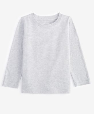 Epic Threads - Toddler Boys Heathered Long-Sleeve T-Shirt, Created for Macy's