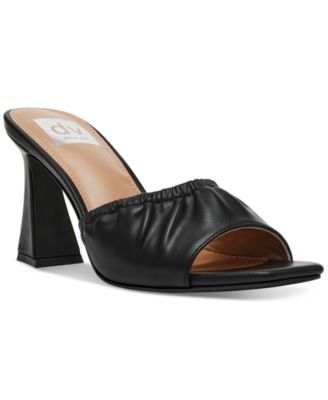 DV Dolce Vita - Women's Yanda Ruched Open-Toe Slide Dress Sandals
