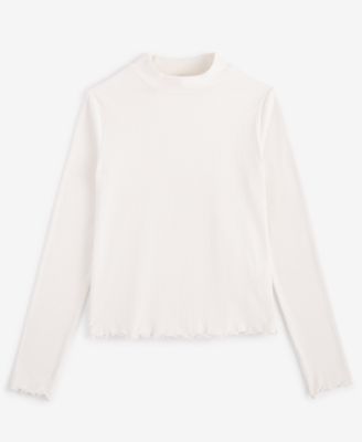 Epic Threads - Big & Little Girls Ribbed Mock Neck Top