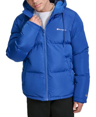 Champion - Men's Quilted Full-Zip Hooded Puffer Jacket