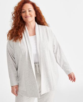 Style & Co - Plus Size Yummy Fleece Cardigan