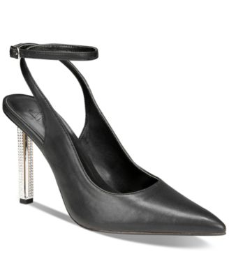 AAJ By Aminah - Women's Saraphina Embellished Heel Ankle-Strap Pumps