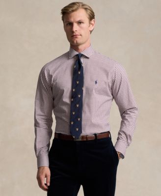 Polo Ralph Lauren - Men's Classic-Fit Checked Poplin Shirt