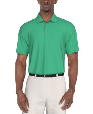 PGA TOUR - Men's Airflux Regular-Fit Mesh Performance Golf Polo Shirt