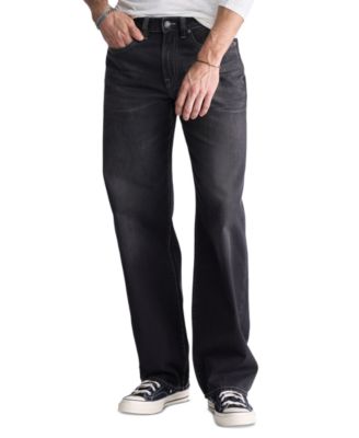 Buffalo David Bitton - Men's Matt Loose-Fit Straight-Leg Jeans in Vintage Sanded Black