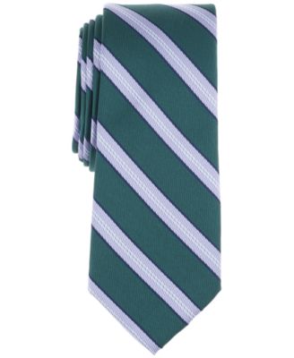 Bar III - Men's Ferris Skinny Stripe Tie