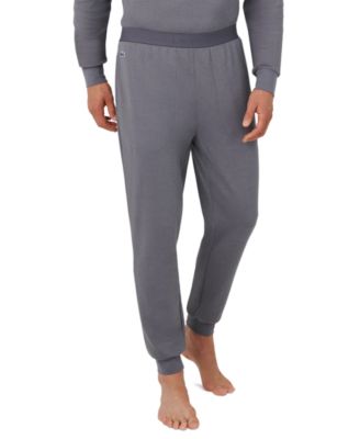 Lacoste - Men's Straight-Fit Thermal Waffle-Knit Joggers