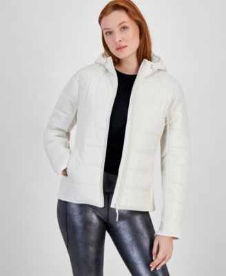 ID Ideology - Women's Hooded Puffer Jacket, Created for Macy's