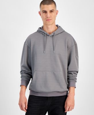 GUESS - Men's Peony Long Sleeve Quattro G Logo Hoodie