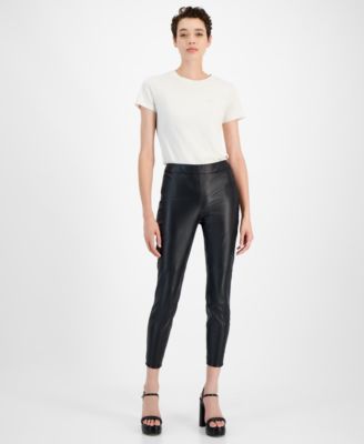 BOSS Orange - Women's Taskin Skinny-Leg Side-Zip Pants