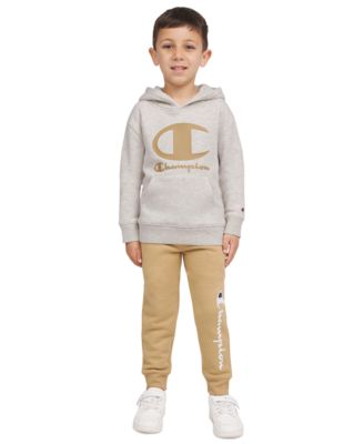 Champion - Little Boys Fleece Hoodie & Jogger Pants, 2 Piece Set