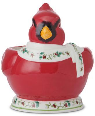Winterberry - Cardinal Candy Bowl
