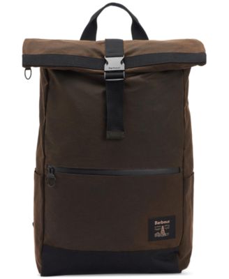 Barbour - Men's Field Wax Fold-Over Backpack