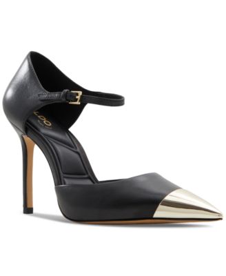 ALDO - Women's Mysha Cap-Toe Two-Piece Stiletto-Heel Dress Shoes