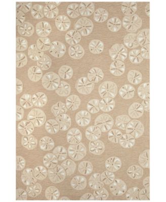 Liora Manne' - Capri Sea Biscuit 8'x8'4" Round Area Rug