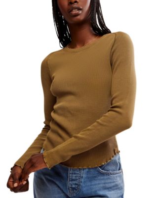 Free People - Women's Easy Does It Thermal Top