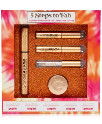 Grande Cosmetics - 5-Pc. 5 Steps To Fab Lashes, Lips & Brows Set