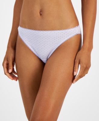 Charter Club - Women's Cotton Pointelle Bikini  Underwear
