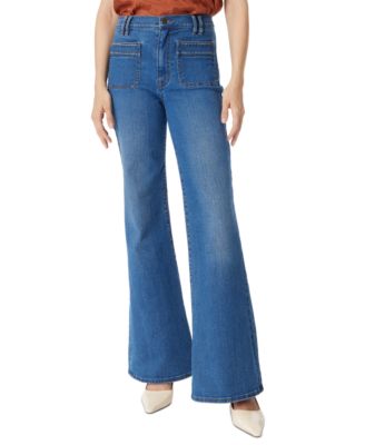 Sam Edelman - Women's Flare-Leg Pocket Jeans
