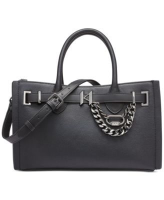 KARL LAGERFELD PARIS - Cerise Leather Satchel