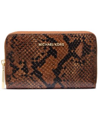 Michael Kors - Leather Zip Around Card Case