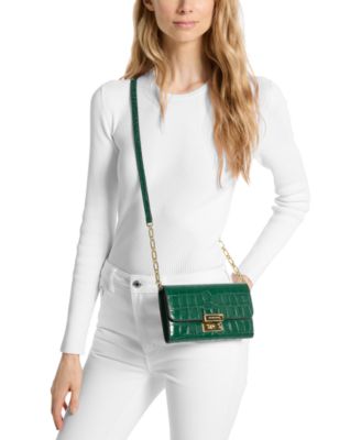 Michael Kors - Large Leather Wallet on a Chain