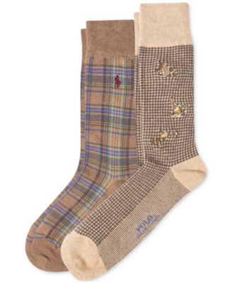 Polo Ralph Lauren - Men's 2-Pk. Embroidered Duck Slack Socks