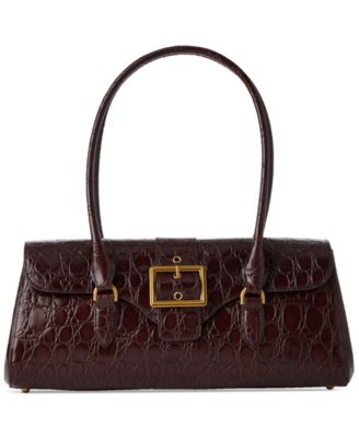 Brahmin - Dayan Vanderbilt Embossed Leather Satchel