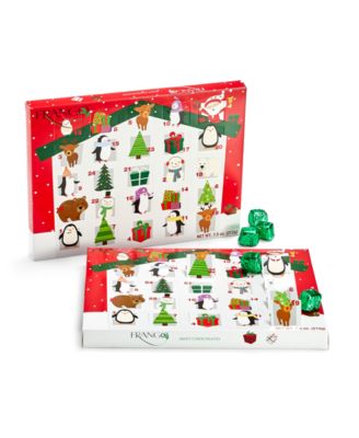 Frango Chocolates - Holiday Milk Mint Chocolate Advent Calendar, 2 Pack