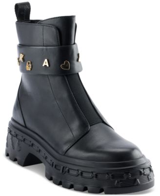 KARL LAGERFELD PARIS - Women's Latisha Lug Boots