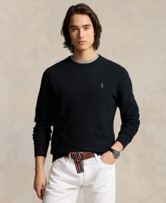 Polo Ralph Lauren - Men's Textured Cotton Crewneck Sweater