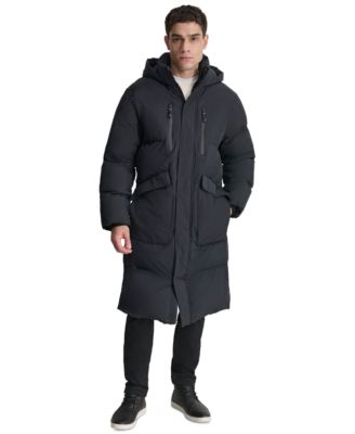 DKNY - Men's Quilted Hooded Duffle Parka