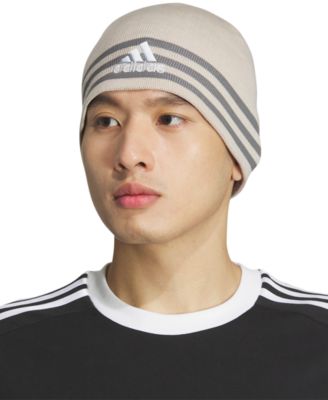 adidas - Men's Eclipse Reversible 3 Three-Stripe Beanie