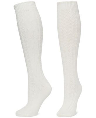 Hue - Women's Cable-Knit Knee Socks