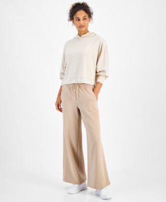 ID Ideology - Women's Fleece Wide-Leg Pants