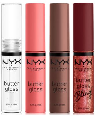 NYX Professional Makeup - 4-Pc. Butter Gloss Lip Set