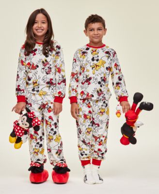 Disney | Macy's - Kids Balloon Printed Velour Pajama Set