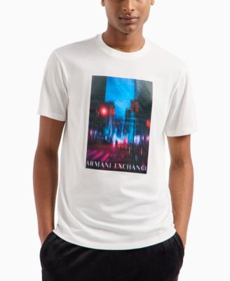 A|X Armani Exchange - Men's City Nights Logo Graphic T-Shirt