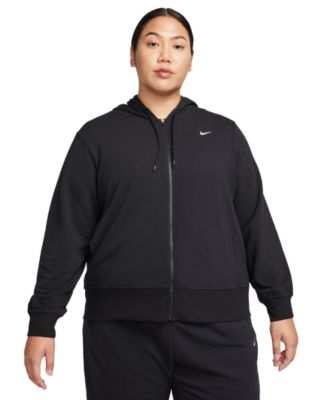 Nike - Plus Size Dri-FIT One Full-Zip French Terry Hoodie