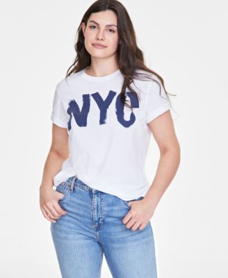 On 34th - Women's Short-Sleeve NYC Graphic T-Shirt
