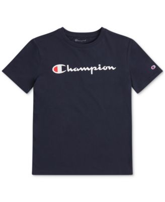 Champion - Big Boys Signature Logo T-Shirt