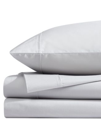 Kenneth Cole New York - 200 Thread Count Cotton Percale 3 Piece Sheet Set, Twin