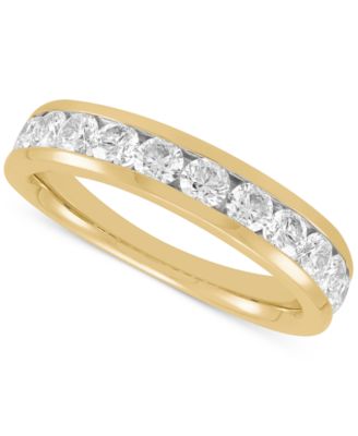 Grown With Love - Certified Lab Grown Diamond Channel Set Band (1 ct. t.w.) in 14k White Gold