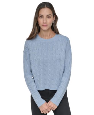 DKNY Jeans - Women's Lightweight Cable-Knit Sweater