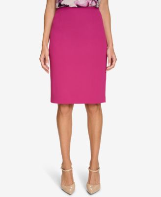 Calvin Klein - Women's Scuba Crepe Pencil Skirt